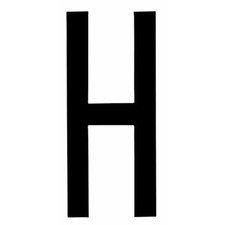 lettera adesiva per targa