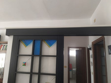 porta scorrevole in vetro