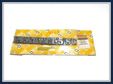 Scritta Fregio Logo Badge Posteriore Renault 5 R5 SC Ricambi Auto Originali 