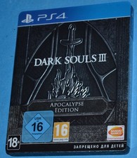 Dark Souls 3 III - Apocalypse Edition Steelbook - Sony Playstation 4 PS4 - PAL