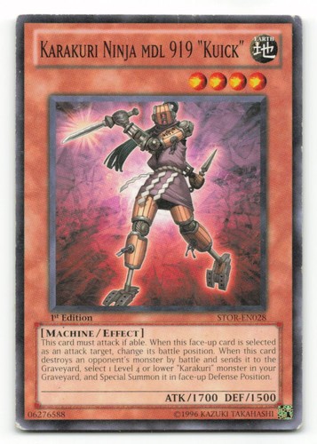 Karakuri ninja mdl 919 - karakuri, "kuick"
