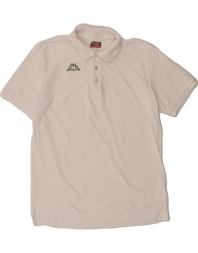 Polo uomo kappa bianca - polo,