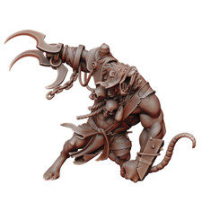 Orco ratto barbaro - Dungeons