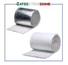 MATERASSINO CERAMICO IN ROTOLI FIBRA CERAMICA IGNIFUGA RIVESTIMENTO FORNO LEGNA