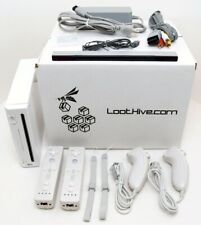 Console Nintendo Wii sistema videogiochi RVL-001 pacchetto 2 REMOTE NUOVI ACCESSORI