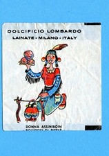 A460 - GRAN WEST UMORISTICO 1961 -Figurina Dolcificio Lombardo- DONNA ASSINIBOIN
