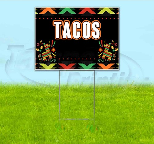 Insegna tacos 18x24 iarde - insegna,