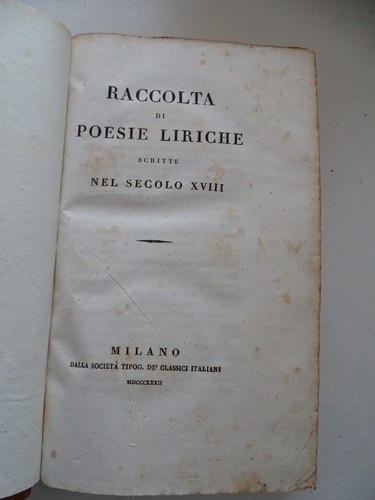 Raccolta poesie - raccolta,