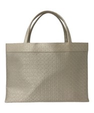 Borsa Kyo-Eri Silk Guard tote bag oro argento usata borsa tradizionale
