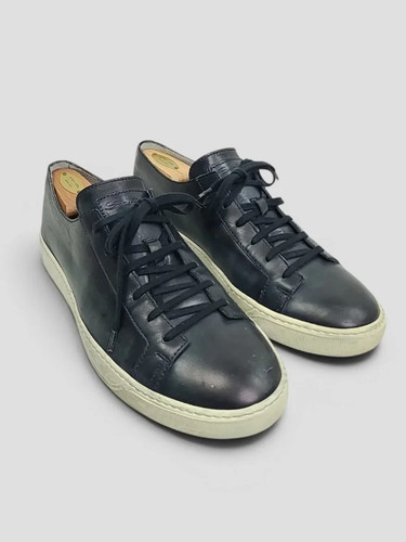 Santoni men leather low top - santoni, low-top
