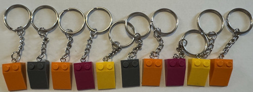 Lego portachiavi lotto - portachiavi, 10