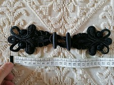 ALAMARI antichi seta nera