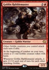 Goblin Rabblemaster ~ Duel