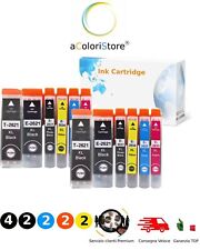KIT 12 CARTUCCE PER EPSON Expression Premium XP-510 XP-520 XP-600 XP-605 XP-610