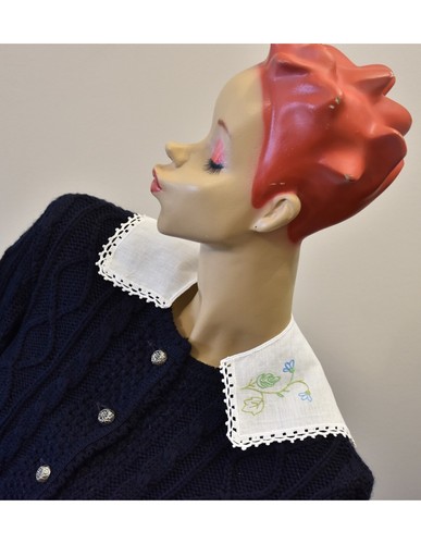 Piccolo colletto bimba con - colletto,