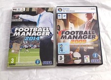 FOOTBALL MANAGER 2009 LFP SPAGNA + FM 2014 ITALIANO FUNZIONANTE + MANUALE WINDOW