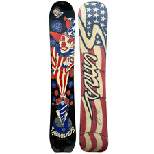 Snowboard SIMS Shaun Palmer CLOWN 157 cm raro classico da collezione vintage