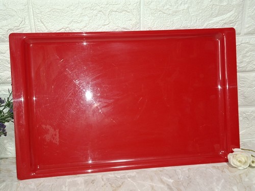 Vintage guzzini vassoio rosso - guzzini,