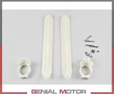 Copristeli Motocross UFO PLAST forche ROV White Power completi Attacchi Bianco