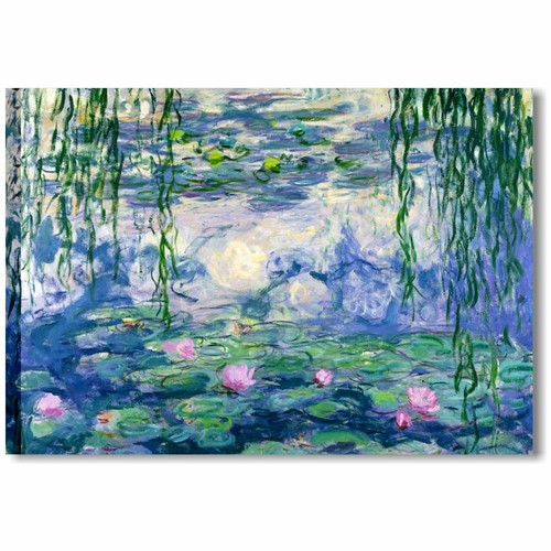 Quadro monet ninfee 70x50 - quadro,
