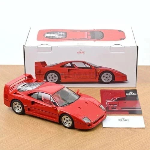 Norev ferrari f40 1987 - norev, red