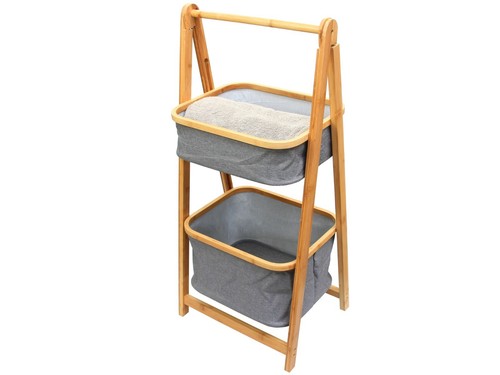 Scaffale portabiancheria bagno