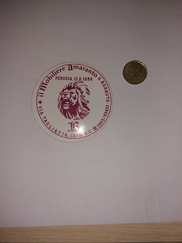 Adesivo reggina 1988 - adesivo,
