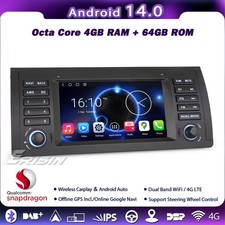 Qualcomm 64GB Android 14 Car