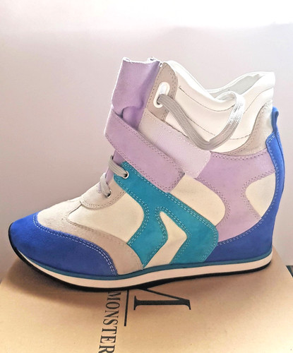 Geox stivaletti con zeppa - ,