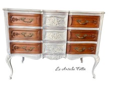Comò Vintage Shabby Chic – Stile Barocco - Eleganza intramontabile cassettiera