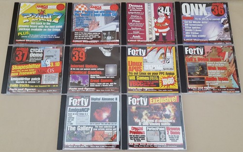 Riviste formato amiga - (10), cd