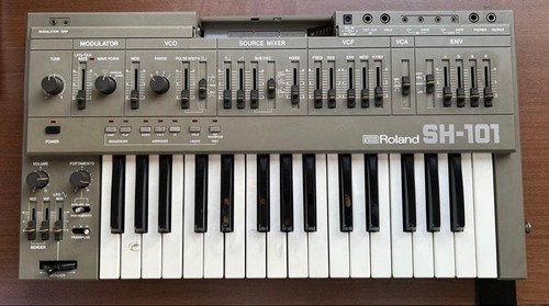 Roland 101 sintetizzatore - sh-101,