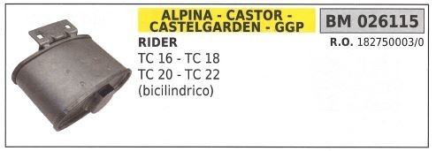 Deflettore scarico alpina - scarico,