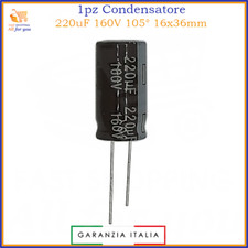 Condensatori elettrolitici 220uf 160V radiale x farad condensatore elettrolitico