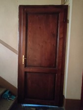 6 porte da interno inizi '900 in legno massello colore noce