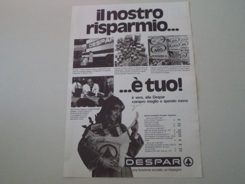 Advertising pubblicità 1977 - advertising,