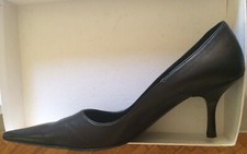 Scarpe donna decoltè nere con