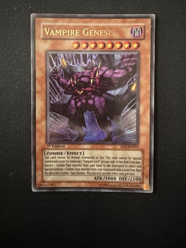 Vampire genesis ultra - yu-gi-oh,