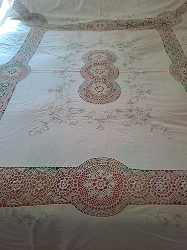 Antico copriletto matrimoniale - copriletto,