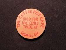 Lebanon, Oregon Wooden Nickel