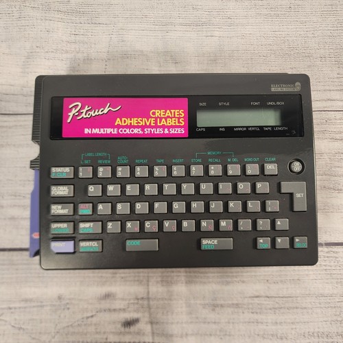 Brother touch 20 - p-touch, pt-20