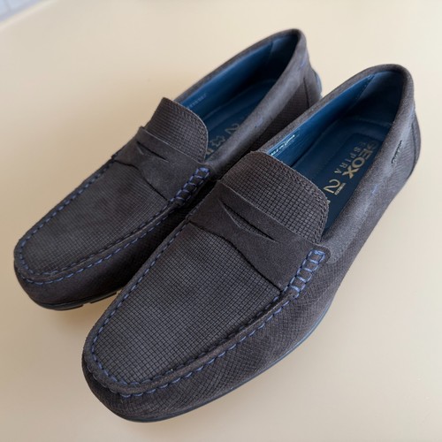 Mocassino geox respira marrone - geox,