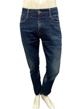 Jeans Uomo Tommy Hilfiger Denim 34/34 Slim Fit Blu Originali Moda Vintage Usato