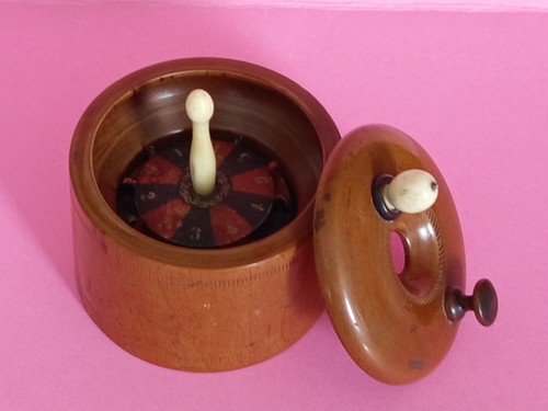 Ancien jeu roulette bois - de,