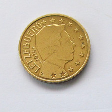 Piece cent euro luxembourg - 50,