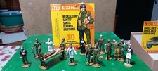 Soldatini Atlantic 1/32 - Sanità  Completa a Colori  e Box  N. 2110