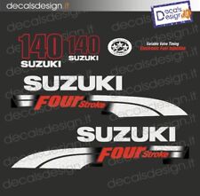Adesivi motore marino fuoribordo Suzuki 140 cv four stroke 2006 stickers
