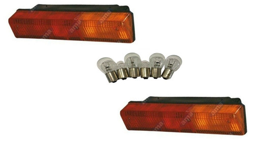 Coppia fanali con - fanali, dx-sx