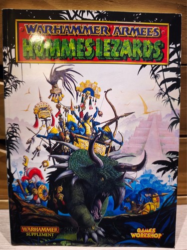 Warhammer lizardmen army book - warhammer,