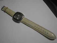 Orologio al quarzo uomo Bijoux/Terner con cinturino in pelle cucito di fascia alta 2 pezzi